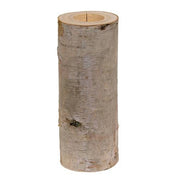 Natural Birch Tealight Holder - 3.25" x 8"