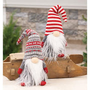 Santa Gnome with Striped Hat (2 Count Assortment)