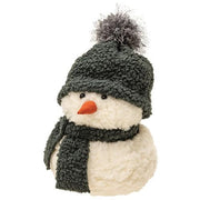 Lg Sitting Snowman with Hat & Scarf (2 Count Assortment)