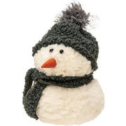 Sm Sitting Snowman with Hat & Scarf  (2 Count Assortment)