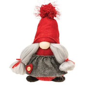 Mr or Mrs Red and Grey Gnome  (2 Count Assortment)