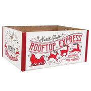 Rooftop Express Wooden Crates (Set of 2)