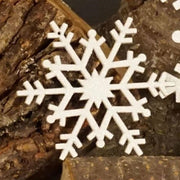 Small White Snowflake Ornament