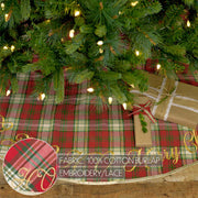 HO HO Holiday Tree Skirt 48