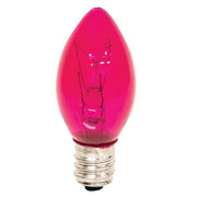 Pink Replacement Bulb - Candelabra Base - 5 W