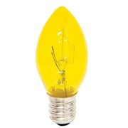 Yellow Replacement Bulb - Candelabra Base - 5 W