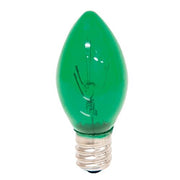 Green Replacement Bulb - Candelabra Base - 5 W