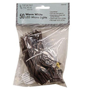 Teeny Lights - 50 Count - Brown Cord