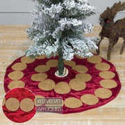 Memories Red Mini Tree Skirt 21