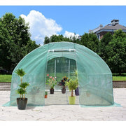 10 x 6.5 x 20 Feet 8 Windows Backyard Walk-in Greenhouse