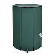 100 Gallon Portable Rain Barrel Water Collector Tank with Spigot Filter