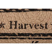 Sawyer Mill Charcoal Plow Jute Half Circle Rug 16.5x33