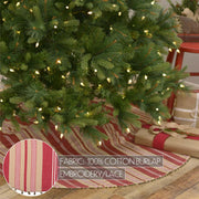 Vintage Stripe Tree Skirt 48