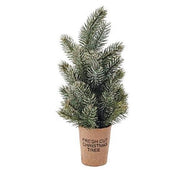 Large Frosted Tree with Paper Cup  (3 Count Assortment)