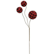 Buffalo Gingham Ball Pick - 14"