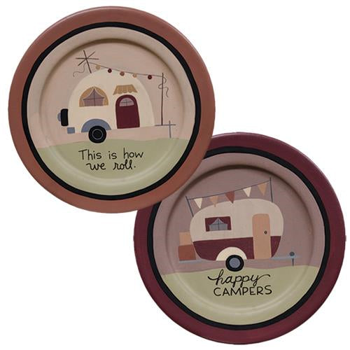 Happy Campers Plates  (2 Count Assortment)
