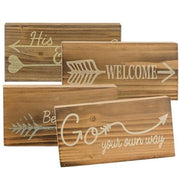 Be Brave Wooden Block  (4 Count Assortment)