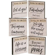 Note to Self Block  (6 Count Assortment)