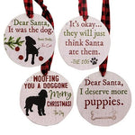 The Dog Christmas Tags (Set of 4)