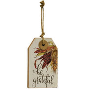 Be Grateful Wood Tag  (2 Count Assortment)
