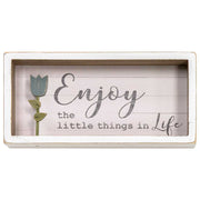 Tulip Shadow Box Sign (3 Count Assortment)