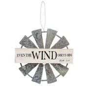 Farmhouse Windmill Hanging Wall Sign  (3 Count Assortment)